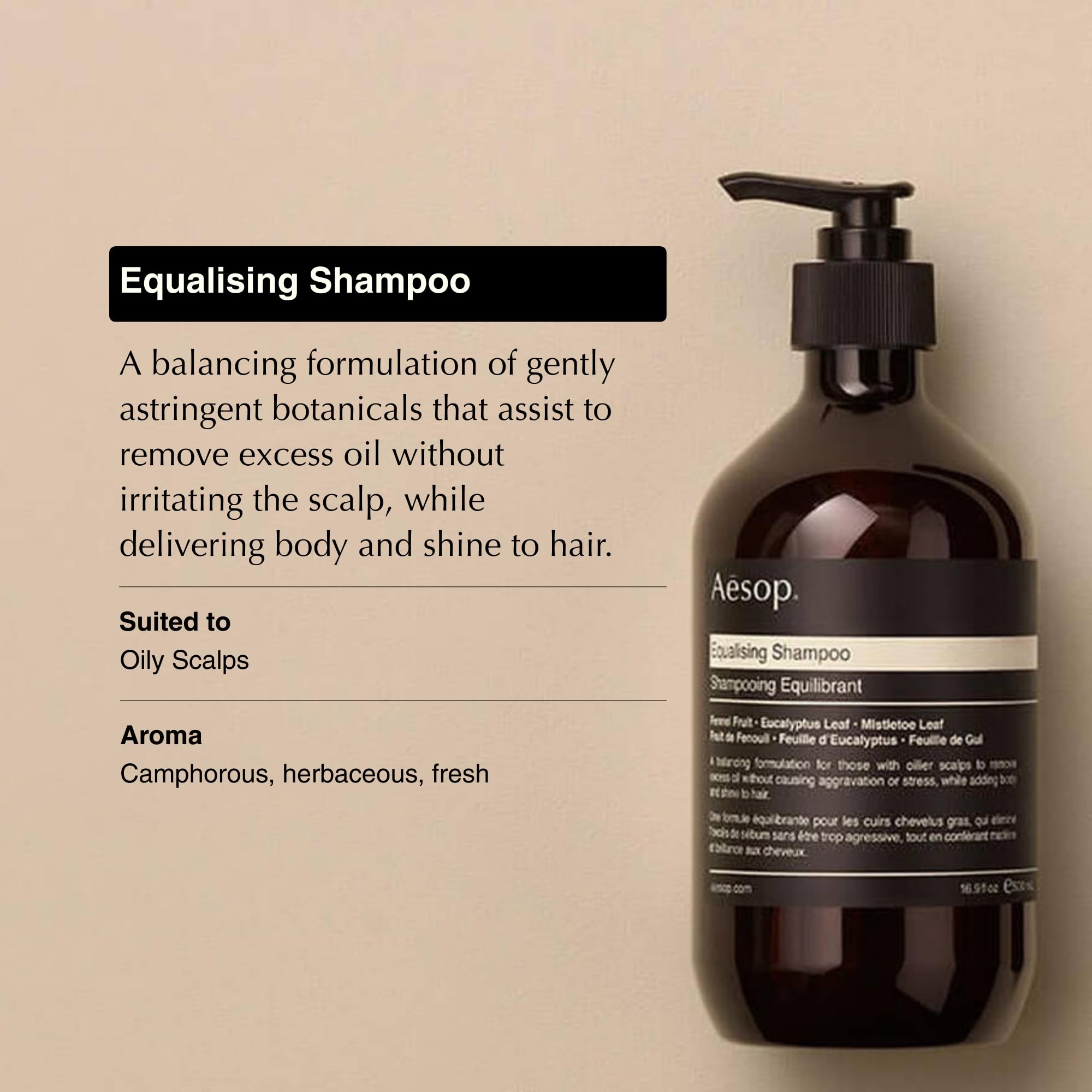 Amazon.com : Aesop Equalising Shampoo – Balancing Shampoo for Oily